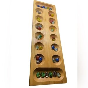 Vintage Mankala African Stone Game